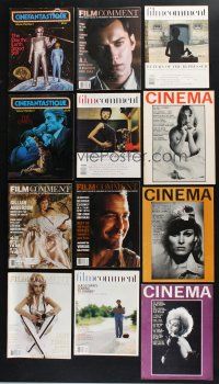 2r153 LOT OF 12 MAGAZINES '70s-00s Cinefantastique, Film Comment & Cinema, great images!