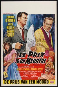 2s378 HANGED MAN Belgian '65 Don Siegel, Robert Culp, Edmond O'Brien, Vera Miles