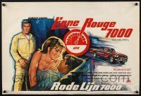 2s401 RED LINE 7000 Belgian '65 Howard Hawks, James Caan, car racing art, meet the speed breed!