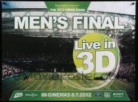 2s026 2012 WIMBLEDON MEN'S FINAL British quad '12 Roger Federer & Andy Murray tennis championship!