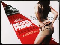 2s034 DEATH PROOF DS British quad '07 Quentin Tarantino's Grindhouse, different sexy image!