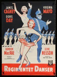 2s522 WEST POINT STORY Danish '51 dancing military cadet James Cagney, Virginia Mayo, Doris Day