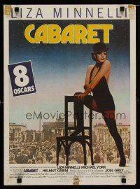 2s135 CABARET French 15x21 R70s Liza Minnelli sings & dances in Nazi Germany, Bob Fosse!
