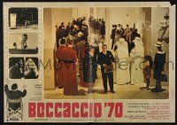 2s769 BOCCACCIO '70 Italian photobusta '62 image from Federico Fellini's segment!