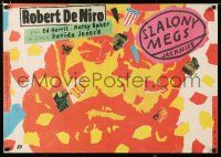2s198 JACKNIFE Polish 23x31 '89 Robert De Niro, Ed Harris, wild different Majewski artwork!