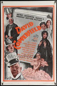 2t177 DAVID COPPERFIELD 1sh R62 W.C. Fields stars as Micawber in Charles Dickens' classic story!