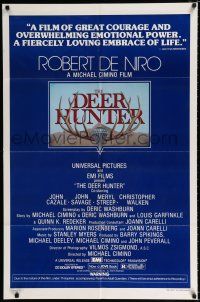 2t188 DEER HUNTER 1sh '78 directed by Michael Cimino, Robert De Niro, Christopher Walken!