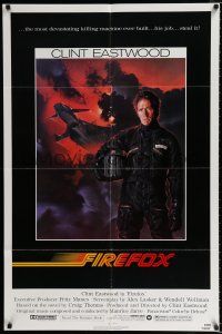 2t253 FIREFOX 1sh '82 cool C.D. de Mar art of killing machine, Clint Eastwood!