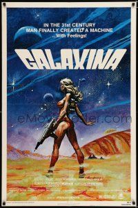 2t284 GALAXINA style A 1sh '80 Dorothy Stratten is a man-made machine with feelings!
