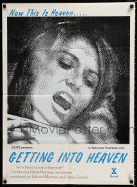 2t291 GETTING INTO HEAVEN '70 great image of sexy naked Uschi Digard!