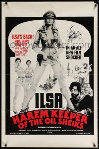 2t379 ILSA HAREM KEEPER OF THE OIL SHEIKS 1sh '76 sexy Dyanne Thorne returns as Ilsa!