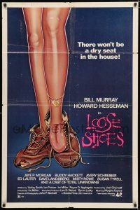2t485 LOOSE SHOES 1sh '80 Bill Murray, wacky art of legs & shoe w/tongue!
