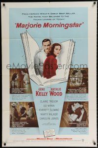 2t529 MARJORIE MORNINGSTAR 1sh '58 Gene Kelly, Natalie Wood, from Herman Wouk's novel!