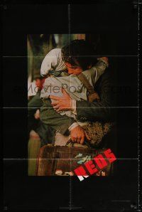 2t715 REDS 1sh '81 Warren Beatty as John Reed & Diane Keaton in Russia!