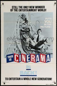 2t879 THIS IS CINERAMA 1sh R73 back to entertain a whole new generation!