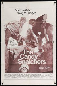2x243 CANDY SNATCHERS 1sh '73 sexy Tiffany Bolling kidnapped, it started as such a simple crime!