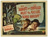 2x034 ABBOTT & COSTELLO MEET THE KILLER BORIS KARLOFF TC '49 great wacky images of Bud & Lou!