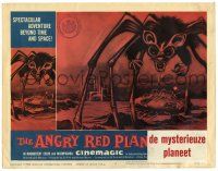 2x043 ANGRY RED PLANET LC #8 '60 great artwork of gigantic drooling bat-rat-spider creature!