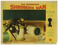2x088 INCREDIBLE SHRINKING MAN LC #6 '57 special fx image of tiny man battling giant tarantula!