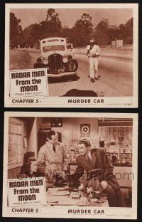 2x212 RADAR MEN FROM THE MOON 2 chapter 5 LCs '52 wacky Republic sci-fi serial, Murder Car!