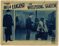 2x006 WHISPERING SHADOW LC #8 '33 full-length border image of Bela Lugosi, Mascot serial!