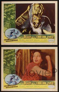 2x188 BEAST WITH 1,000,000 EYES 8 LCs '55 includes the only scene that shows the horrific monster!