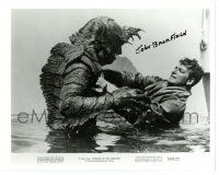 2y020 JOHN BROMFIELD signed 8x10 REPRO still '80s attacked by Gill Man in Revenge of the Creature!