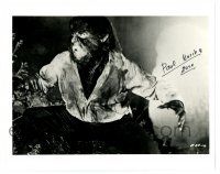2y024 PAUL NASCHY signed 8x10 REPRO still '00 as the werewolf in Frankenstein's Bloody Terror!
