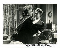 2y030 YVONNE MONLAUR signed 8x10 REPRO still '80s c/u with vampire David Peel in Brides of Dracula!