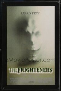 2y059 FRIGHTENERS lenticular advance 1sh '96 directed by Peter Jackson, really cool skull image!