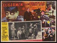 2y307 CHILDREN OF THE DAMNED Mexican LC '64 beware the creepy kid's eyes that paralyze, different!