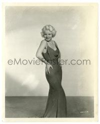 2z107 BEAST OF THE CITY 8.25x10 still '34 full-length portrait of sexiest Jean Harlow in cool gown!