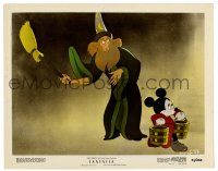 2z012 FANTASIA color 8x10 still 1942 incredible portrait of Mickey Mouse as Sorcerer's Apprentice!