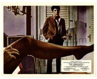 2z017 GRADUATE color English FOH LC '68 classic image of Dustin Hoffman & Anne Bancroft's sexy leg!
