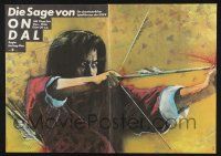 3a010 LEGEND OF ONDAL East German 16x23 '86 Ha Ung Man's Ondal-jeon, cool Malik art!