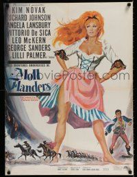 3a126 AMOROUS ADVENTURES OF MOLL FLANDERS French 23x31 '65 Landi art of sexy Kim Novak!