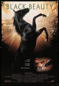 3b111 BLACK BEAUTY DS 1sh '94 Sean Bean, Anna Sewell story of a girl & her beloved horse!