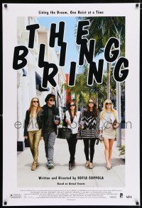 3b117 BLING RING DS 1sh '13 Katie Chang, Israel Broussard, Emma Watson!