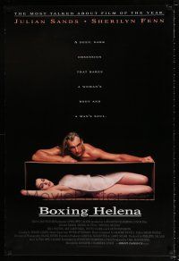 3b126 BOXING HELENA 1sh '93 Julian Sands, Sherilyn Fenn, weird romance!