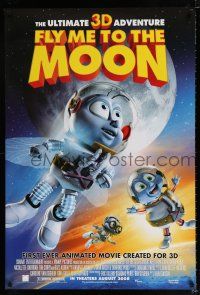 3b274 FLY ME TO THE MOON advance DS 1sh '08 Tim Curry, Robert Patrick, cute sci-fi animation!