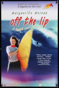 3b540 OFF THE LIP 1sh '04 Marguerite Moreau, Mackenzie Astin, girl on a surfing mission!