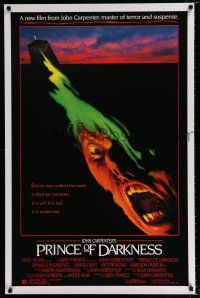 3b588 PRINCE OF DARKNESS 1sh '87 John Carpenter, it is evil and it is real, cool horror image!