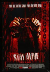 3b714 STAY ALIVE 1sh '06 William Brent Bell, Jon Foster, Samaire Armstrong, you die for real!