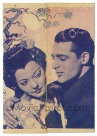 3c009 MADAME BUTTERFLY German herald '33 different images of Asian Sylvia Sidney & Cary Grant!