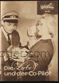 3c061 DIE LIEBE UND DER CO-PILOT East German program '61 Horst Drinda, Love & the Co-Pilot!
