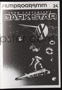 3c427 DARK STAR German program R81 John Carpenter & Dan O'Bannon, different sci-fi images!
