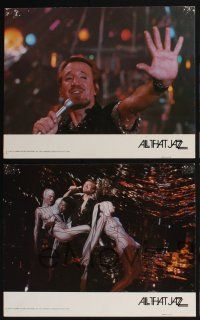 3d056 ALL THAT JAZZ 8 color 11x14 stills '79 Roy Scheider & Ann Reinking star in Bob Fosse musical!