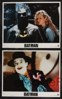 3d800 BATMAN 6 LCs '89 Michael Keaton, Kim Basinger, Jack Nicholson, directed by Tim Burton!