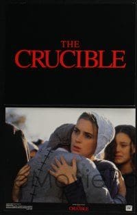 3d026 CRUCIBLE 9 LCs '96 Daniel Day-Lewis, Winona Ryder, Paul Scofield, Joan Allen
