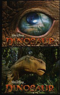 3d027 DINOSAUR 9 LCs '00 Disney, great cartoon images of prehistoric creatures!